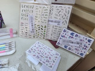 Utensilios varios decoración uñas Sin estrenar
