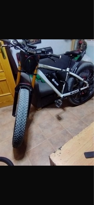 Bicicleta eléctrica fat bike MHR