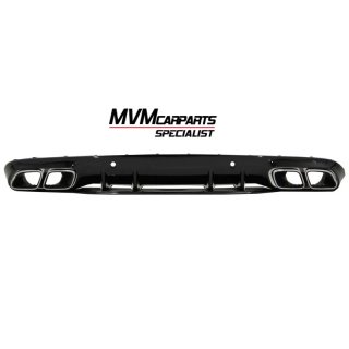 Difusor C63 Black Series Mercedes C Coupe con esca
