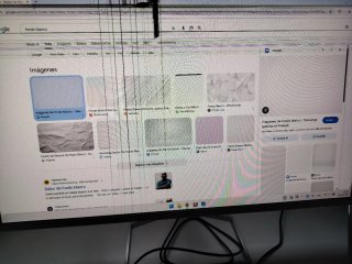 Monitor HP m27fw Blanco