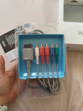 Cable Componentes Wii Original Nintendo