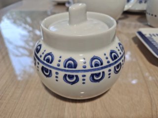 Juego de té Vista Alegre Azure Lux