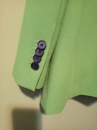 Traje verde mujer talla M