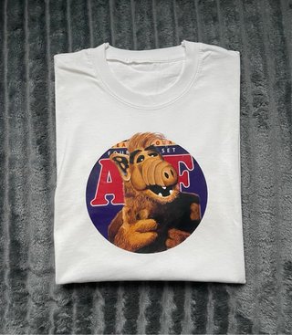 Camiseta Alf Retro Años 80 90s Millennial Vintage