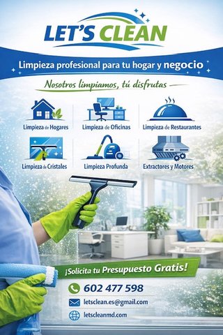 Servicios de limpieza profesional