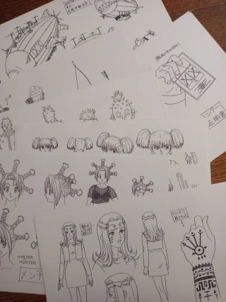 Hunter x Hunter model sheets