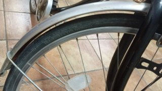 Bicicleta Vintage con Cesta