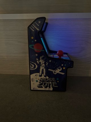 Mini Arcade Azul 240 Juegos