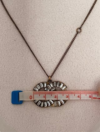 Chanel Collana CC Strass 2010p Vintage