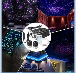 Kit Fibra Óptica LED VASTFIRE 32W RGBW