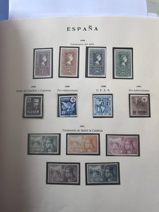 Colección Sellos España 1950-1975