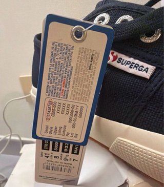 Superga Scarpe Blu Tg. 41 Nuove Con Cartellino