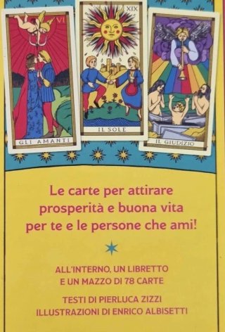 Box set Mazzo Carte Tarocchi della fortuna tarots