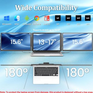 NUEVO Monitor Portátil Triple 15.6 FHD