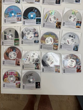 Lote Blu-ray y DVD
