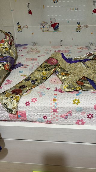 Traje Fallera T.34  y Zapatos 37
