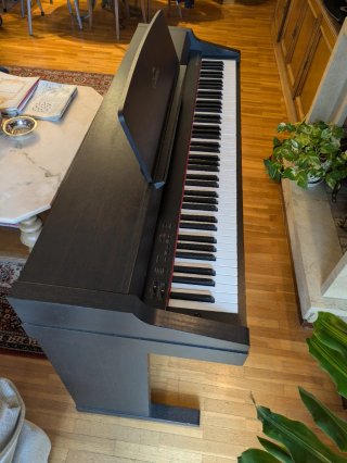 Piano Yamaha Clavinova CLP-153SG Negro