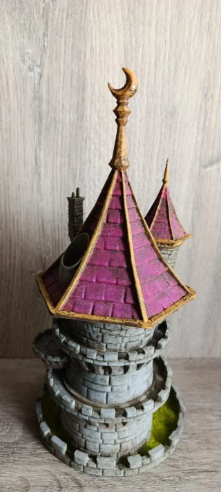 Torre de dados para juegos de mesa