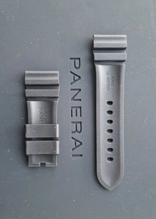 Cinturino per orologio Officine Panerai 26 caucciù