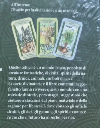 Box set Mazzo Carte Tarocchi Celtici celtic tarots
