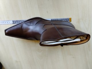 Stivaletti Pelle Marrone N.42