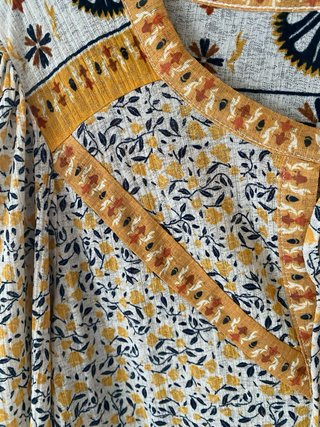Blusa Springfield Multicolor Estampada