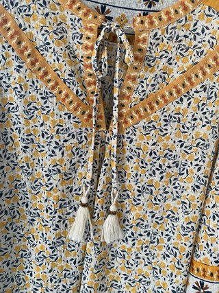 Blusa Springfield Multicolor Estampada