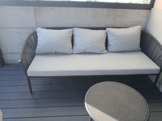 Conjunto Sofá y Sillones Jardín