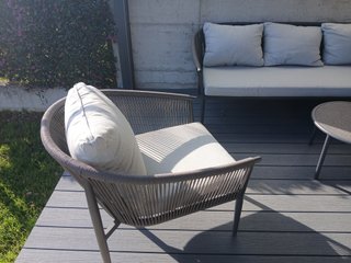 Conjunto Sofá y Sillones Jardín