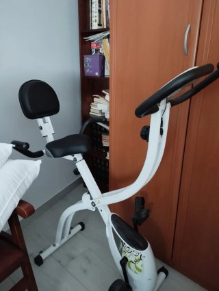 Bicicleta Estática BH Back fit nueva, sin uso.