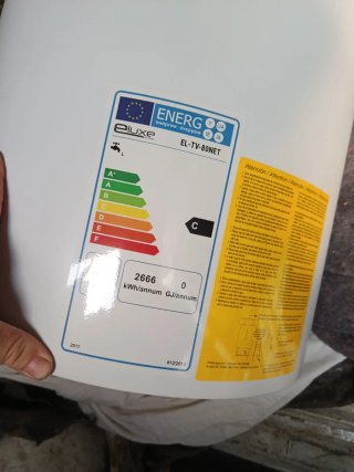 Termo eléctrico Eluxe 80Litros