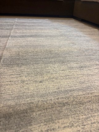 Alfombra Terciopelo Beige/Gris