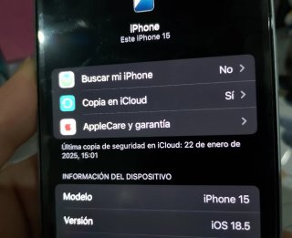 iPhone 15 Azul ( importante leer descripción )
