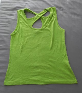 Camiseta básica verde lima Talla XL