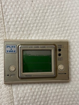 Lote 4 consolas portátiles retro LCD años 80