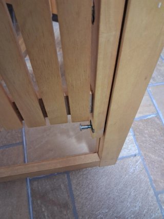 Mesa de comedor plegable con 4 sillas