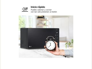 Horno Microondas LG Negro