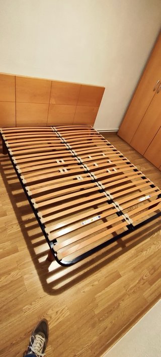 Somier 190x150cm Madera y Metal