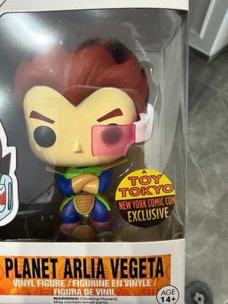 Funko Pop Dragon Ball Z Planet Arlia Vegeta 10