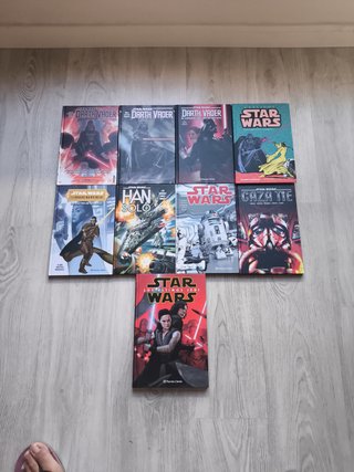 9 Comics Star Wars Variados