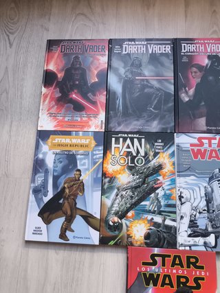 9 Comics Star Wars Variados