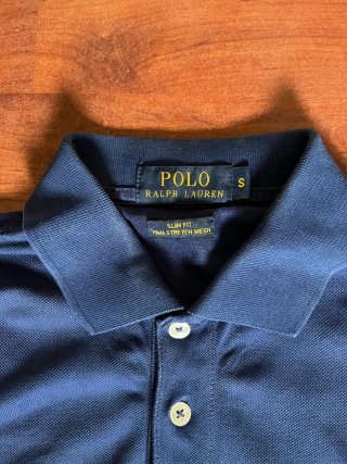 Polo Ralph Lauren Pima Cotton Slim Fit Navy Blue