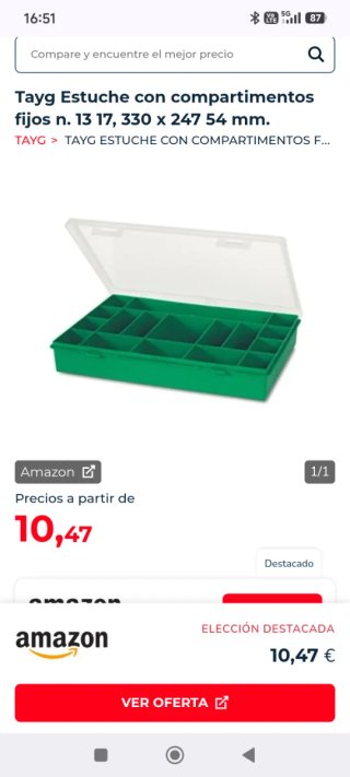 3 Maletines organizador verde con tapa