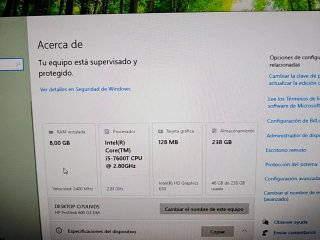 HP ProDesk 600 G3 Mini i5 7600T 8GB 240GB SSD
