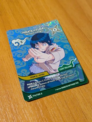 Carte Naruto Mythos Hinata 114/130A Neji 116/130A