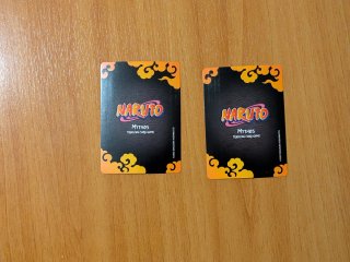 Carte Naruto Mythos Hinata 114/130A Neji 116/130A