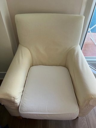 Dos butacas Ikea sin funda