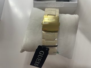 Reloj Guess Dorado Nuevo Sin Uso Caja