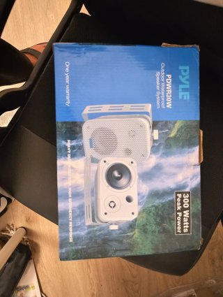 Pyle 300W Altavoces Exteriores Impermeables