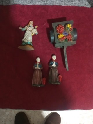 Lote figuras belén